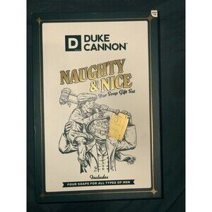 Naughty or Nice Book Of Soaps Gift Set | Duke Cannon Gift Set 4 Bars Of Soap
